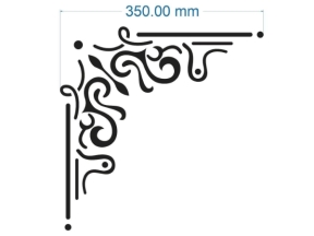 File cnc thiết kế ke góc cắt âm
