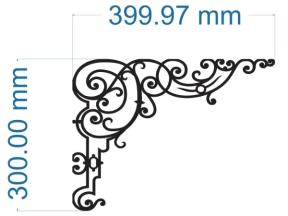 File cnc thiết kế ke góc mái kính đẹp nhất