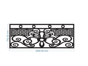 File cnc thiết kế lan can mới nhất
