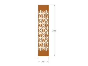 File cnc thiết kế vách cổng dxf