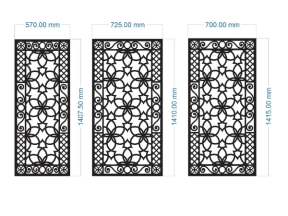 File cnc vách cổng 3 kt mới nhất