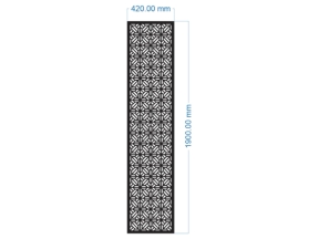 File cnc vách cổng file cad đẹp mới đơn giản