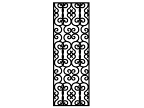 File cnc vách cửa sắt sổ mới