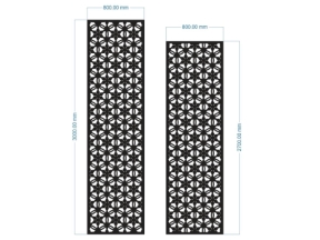 File cnc vách ngăn 2 kích thước đẹp file dxf