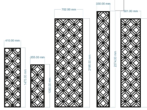 File cnc vách ngăn mẫu đẹp 5 diện tích xây dựng