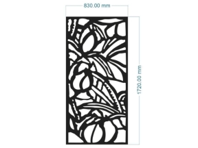 File cnc vách ngăn mẫu họa tiết đơn giản mà đẹp