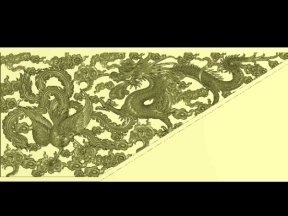File cnc vách rồng phụng trụ cầu thang