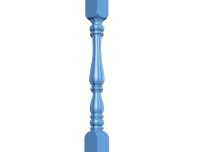 File con tiện cầu thang đơn giản file STL 3D