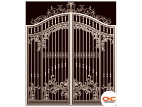 File cổng vs3d đẹp mắt