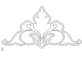 File corel Hoa văn họa tiết trang trí cột nhà tường nhà - giường - ghế