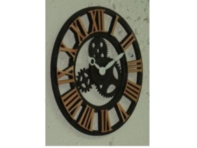 File corel mẫu đồng hồ trang trí dùng cho treo tường