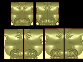 File dxf cnc chân ghế đẹp