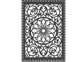 File dxf mẫu Vách ngăn cnc đẹp
