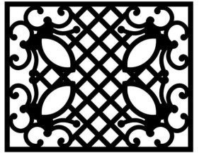 File file cad 2d cnc hoa văn mái kính đẹp