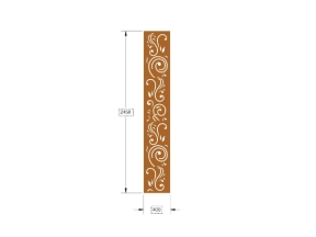 File file cad cnc vách cổng dxf