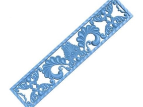 File hoa lá tây cổ điển cnc