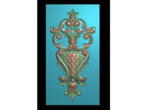 File hoa lá tây ốp cột 2026