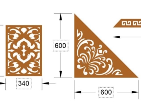 File hoa văn cổng 3 đầy đủ cnc