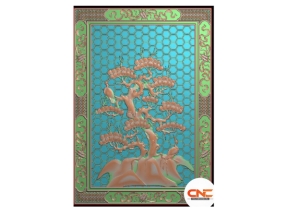 File jdpaint cây tùng đẹp mắt