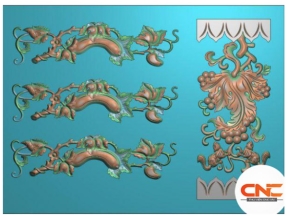 File jdpaint hoa lá nho đẹp