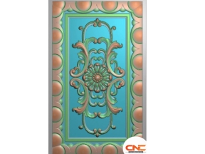 File jdpaint hoa lá tây cửa chính đẹp