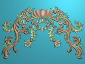 File jdpaint hoa lá tây đầu tủ áo