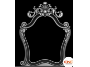 File jdpaint khung gương lá tây