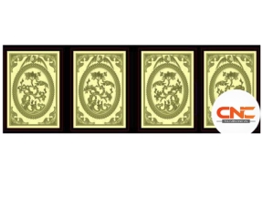 File jdpaint lô cửa tứ quý