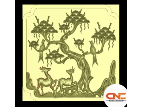 File jdpaint lô cửa tùng hươu