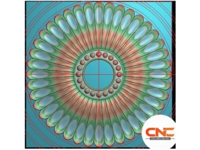 File jdpaint mâm trần đẹp mắt 2025 cnc