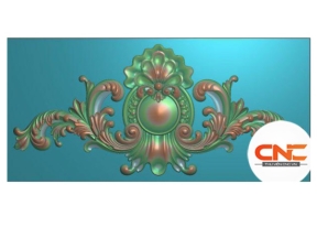File jdpaint mẫu hoa lá tây cửa