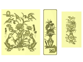File jdpaint mẫu sen đẹp