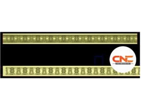 File jdpaint phào chỉ mới hoa lá tây