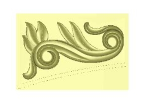 File jdpaint thiết kế Hoa lá tây CNC đẹp
