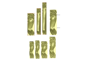 File jdpaint thiết kế mẫu Chân ghế CNC đẹp