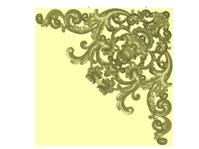 File jdpaint thiết kế mẫu Hoa góc cnc đẹp