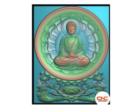 File jdpaint tranh đĩa sen phật
