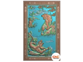 File jdpaint tranh hổ đẹp mắt 2025