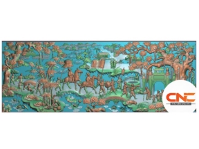 File jdpaint tranh vinh quy bái tổ đẹp mắt