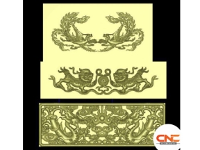 File jdpaint tứ linh đẹp mắt 2025 cnc