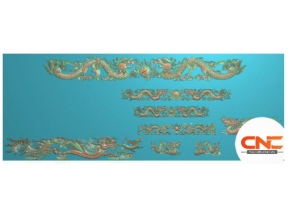 File jdpaint tứ linh rồng chầu 2025
