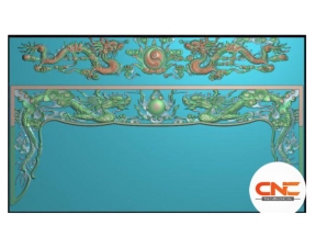 File jdpaint tứ linh rồng chầu đẹp
