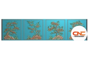 File jdpaint tứ quý đẹp mắt 2025 cnc