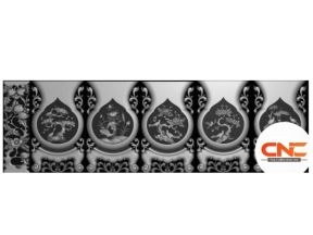 File jdpaint tựa ghế tứ quý đẹp mắt 2025