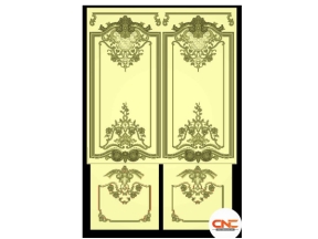 File jdpaint ván cửa tây âu đẹp mắt