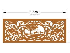 File lan can gia đình chùa hươu cnc