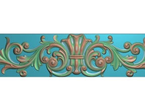 File mẫu 3d jdpaint hoa lá tây đẹp
