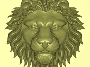 File mẫu CNC đầu sư tử