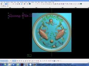 File Mẫu CNC Đĩa cá Thiết kế Jdpaint