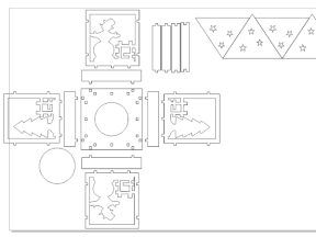 File mẫu cnc đồ trang trí Noel cực đẹp